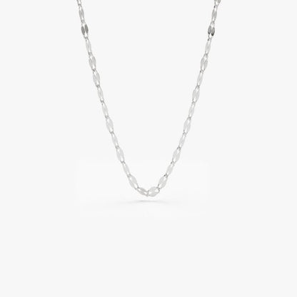 Women's Delicate Lip Chain Necklace